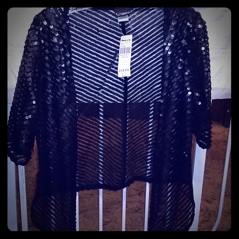 Daytrip Sequin Short Kimono